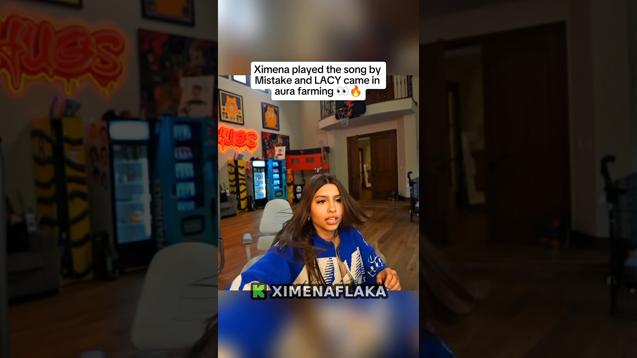 Ximena played the song by Mistake and LACY came in aura farming #ximena #lacy