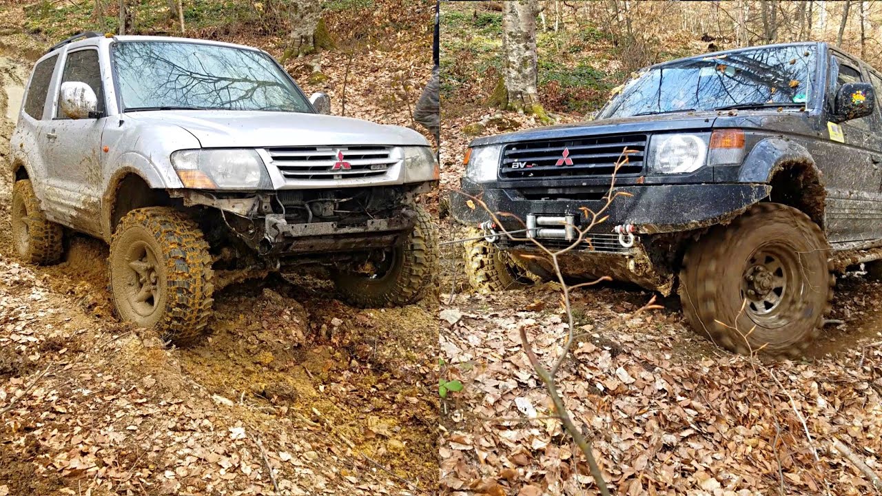 Off Road by Mitsubishi - Pajero II 3.5v6 -208hp- VS Pajero III 3.5v6 -202hp-