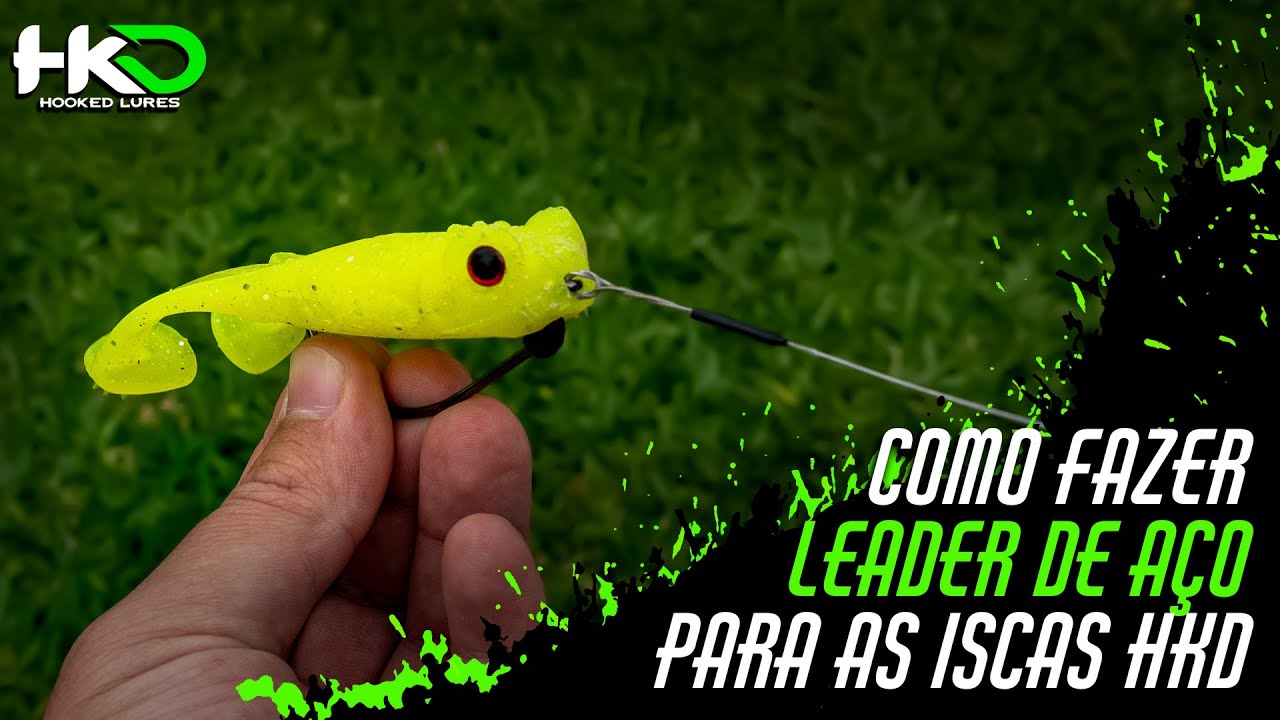 Leader de Aço para as iscas de Superfície da  HKD Lures!