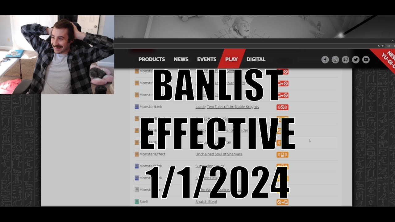 THIS IS INSANE Yu-Gi-Oh! January 2024 TCG Banlist LIVE REACTION