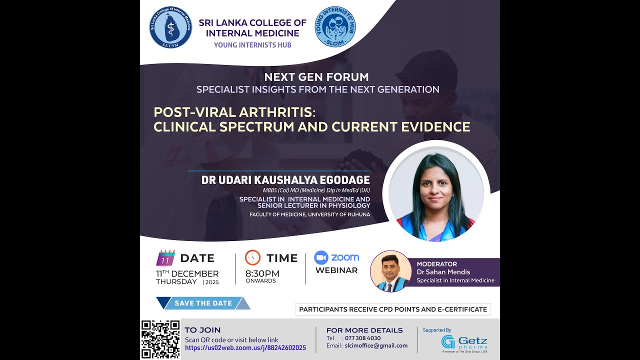 Post-Viral Arthritis: Clinical Spectrum and Current Evidence