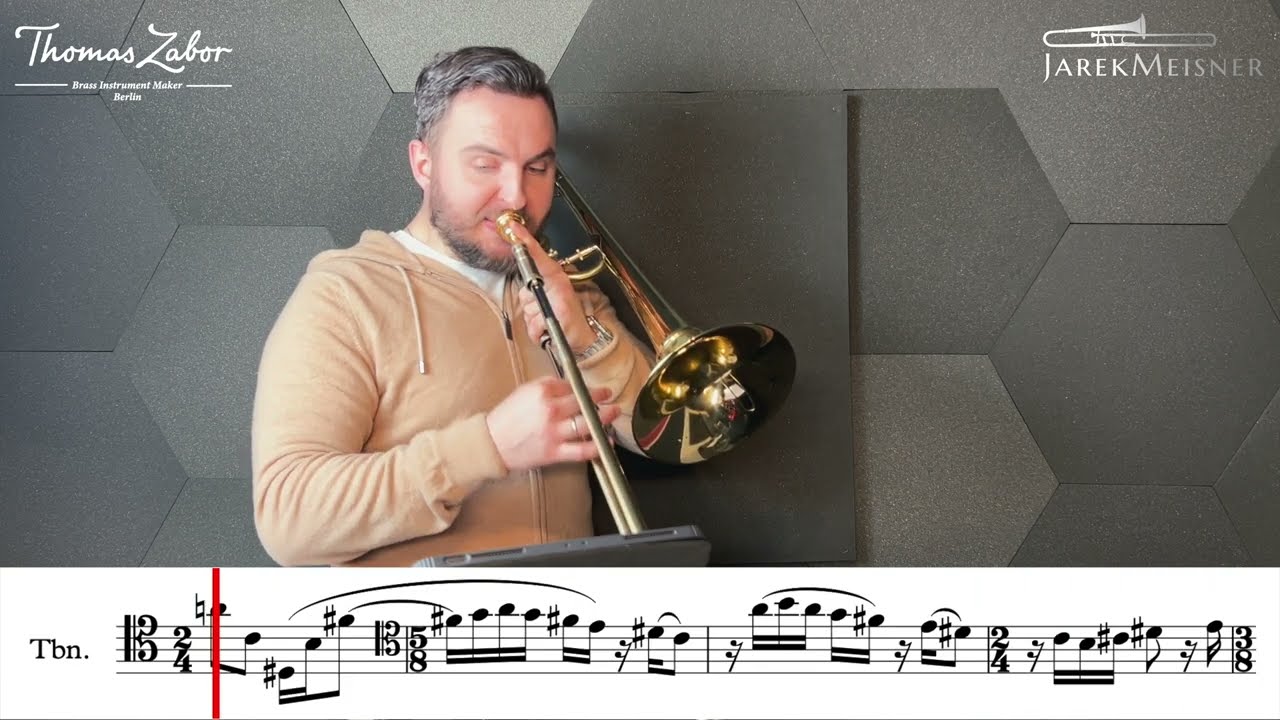 Marcel Bitsch - Etude no. 13/ Jarek Meisner / Trombone
