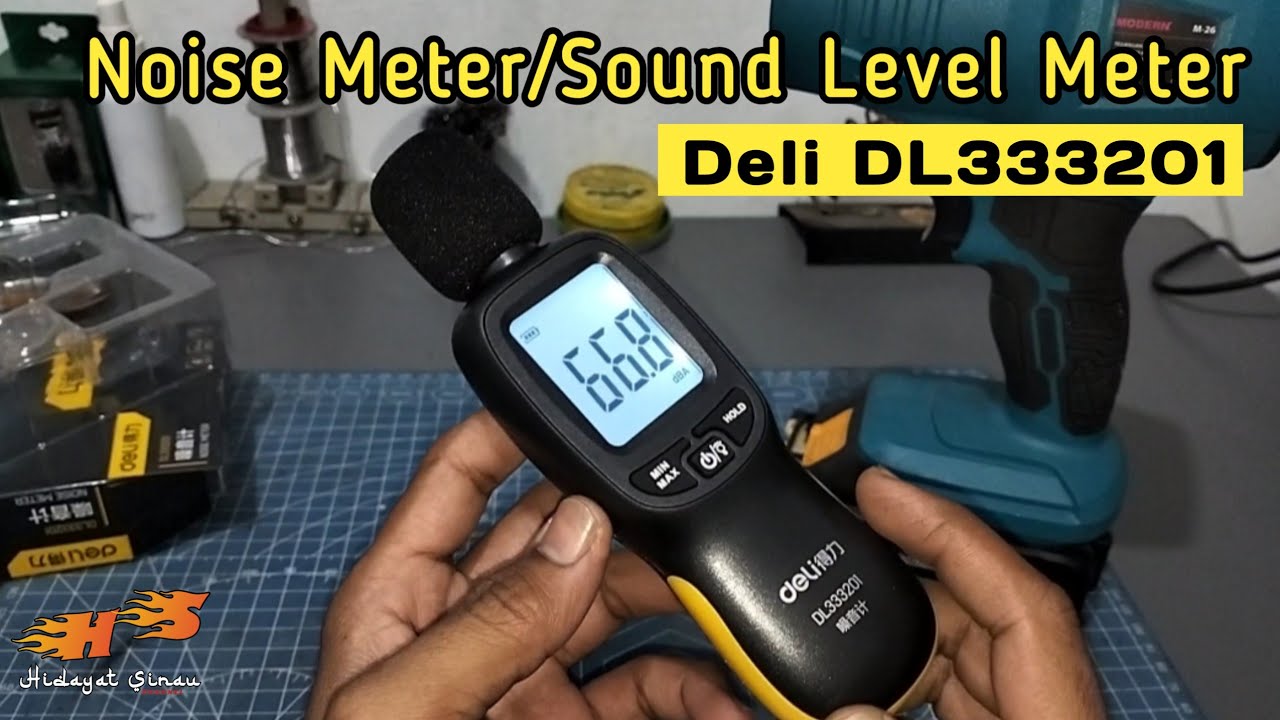 Unboxing ‼️Deli DL333201 Noise Meter/ Sound Level Meter 