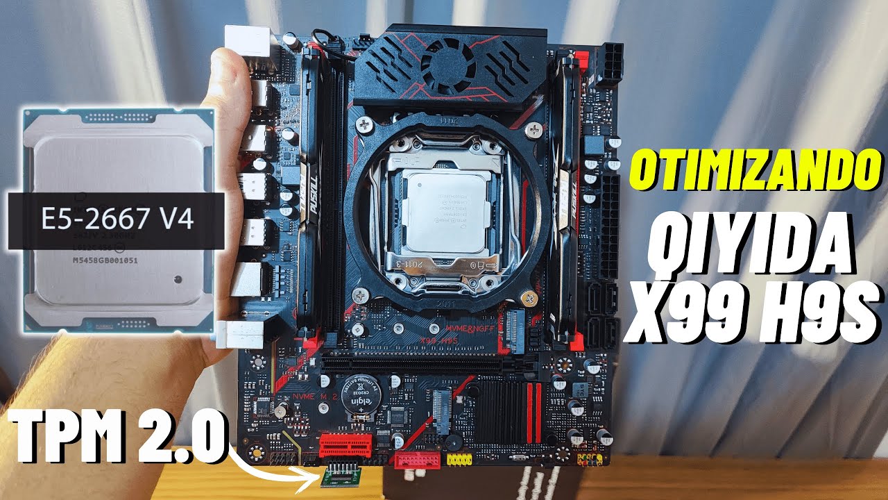 GANHEI DESEMPENHO EM QUAD CHANNEL? QIYIDA X99 H9S + XEON 2667V4, OTIMIZANDO O SETUP