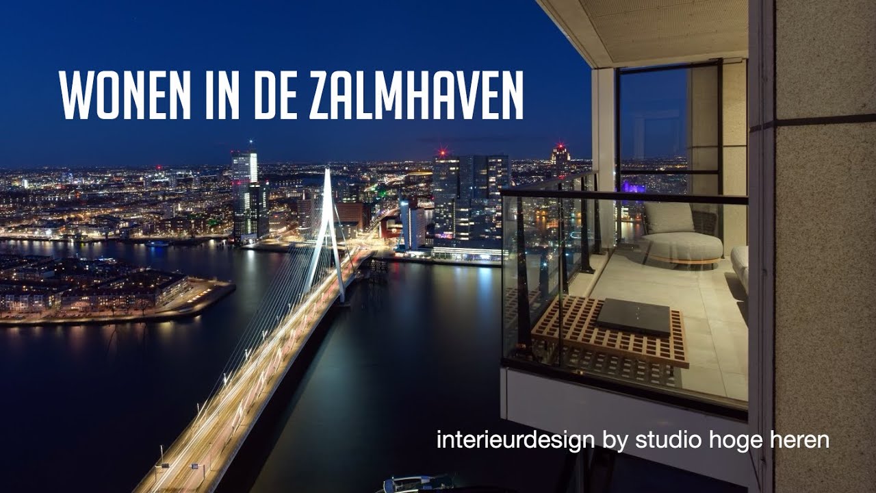Wonen in de Zalmhaven toren | interieurdesign by Studio Hoge Heren