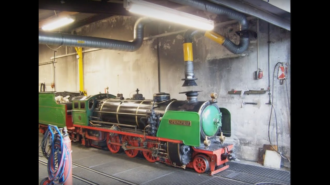 Stuttgart Killesberg Lokschuppenbesichtigung Parkeisenbahn