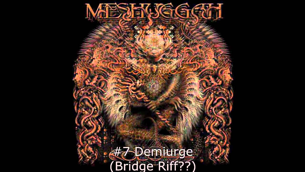 Top 10 Best Meshuggah Riffs!!!
