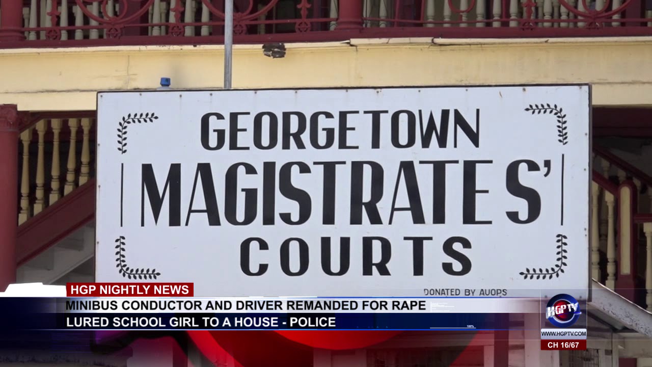 MINIBUS CONDUCTOR AND DRIVER REMANDED FOR RAPE
