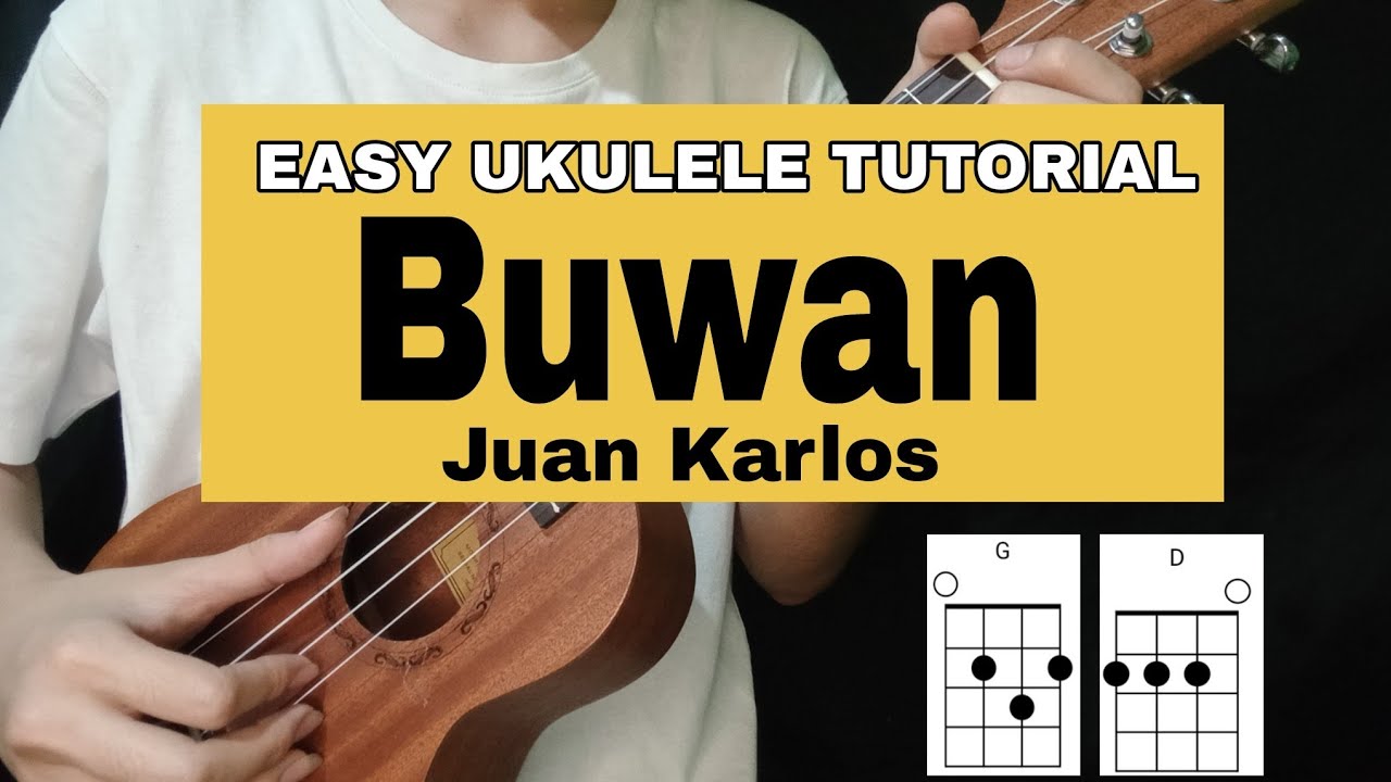 Buwan - Juan Karlos (Easy Ukulele Chords Tutorial + Lyrics)