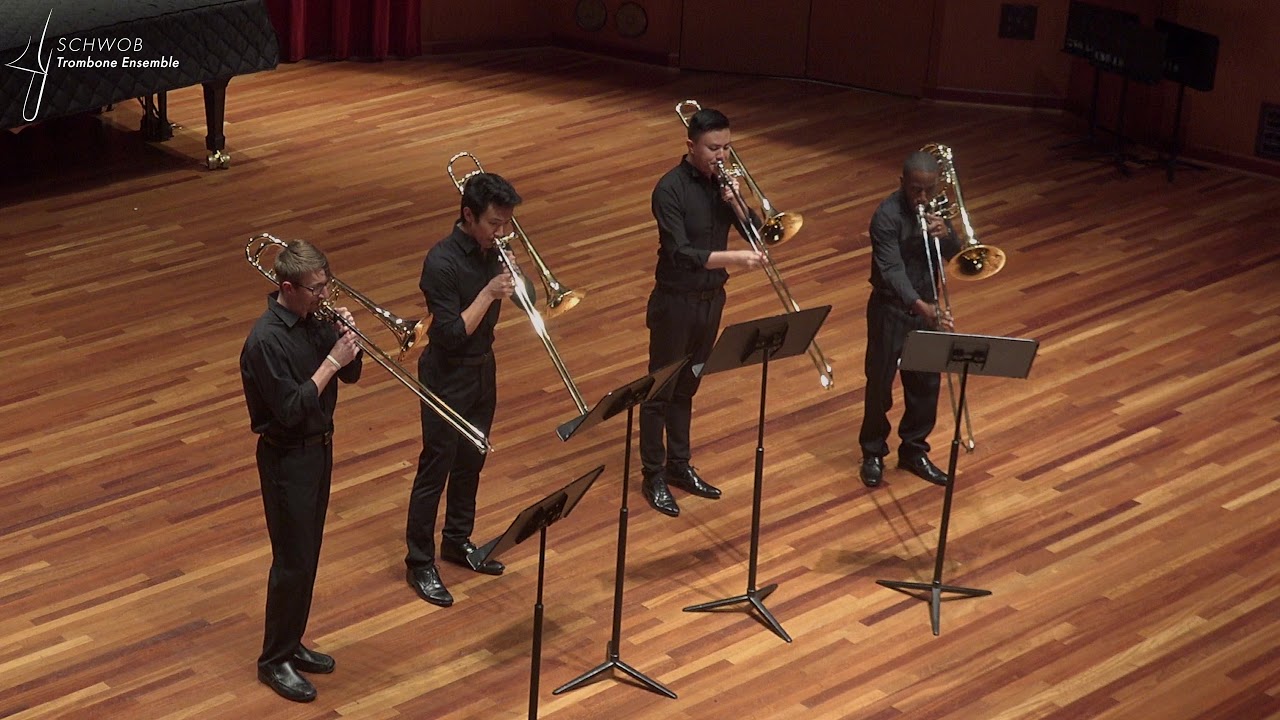 Schwob Trombone Ensemble - La Fille aux Cheveux de Lin