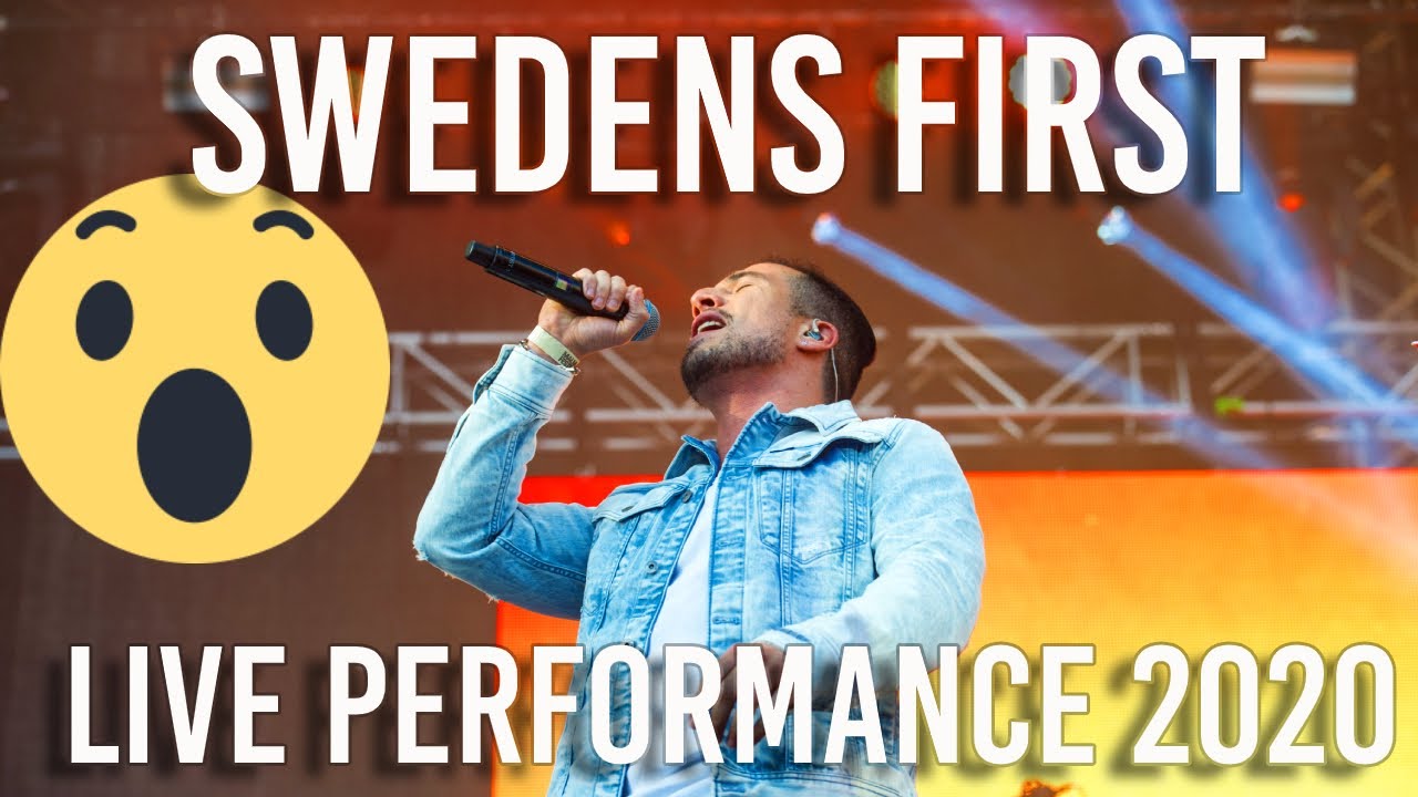 Swedens first live performance since Corona BTS 2020