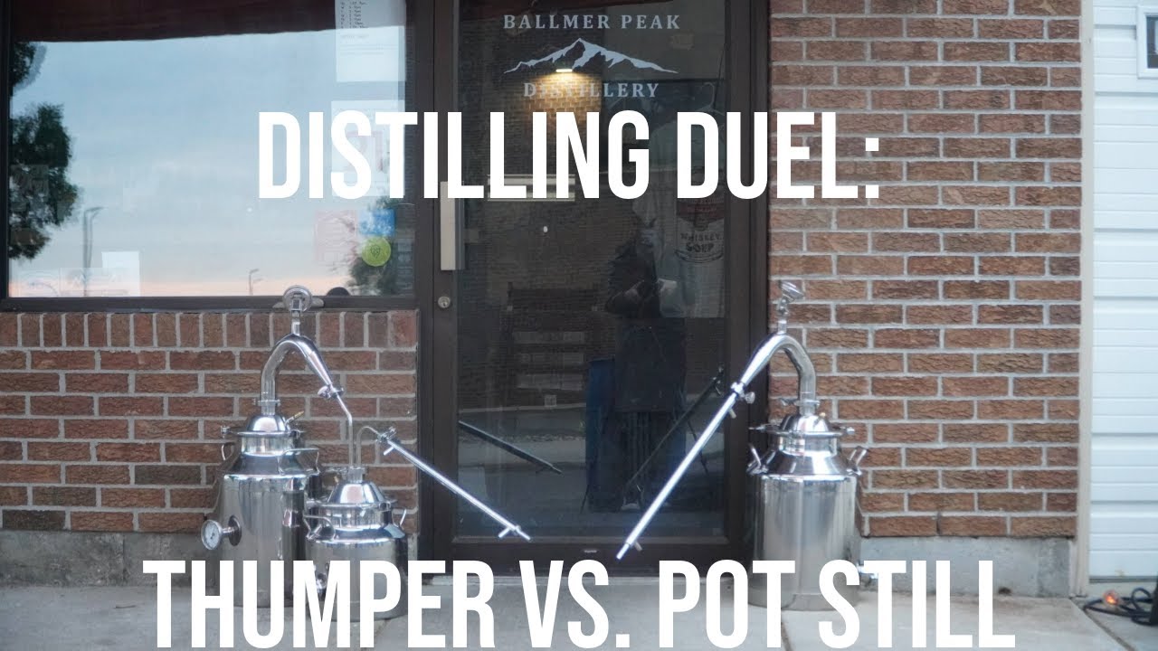 Is A Thumper Better Than A Pot Still? - Distilling Duel: Thumper vs. Pot Still