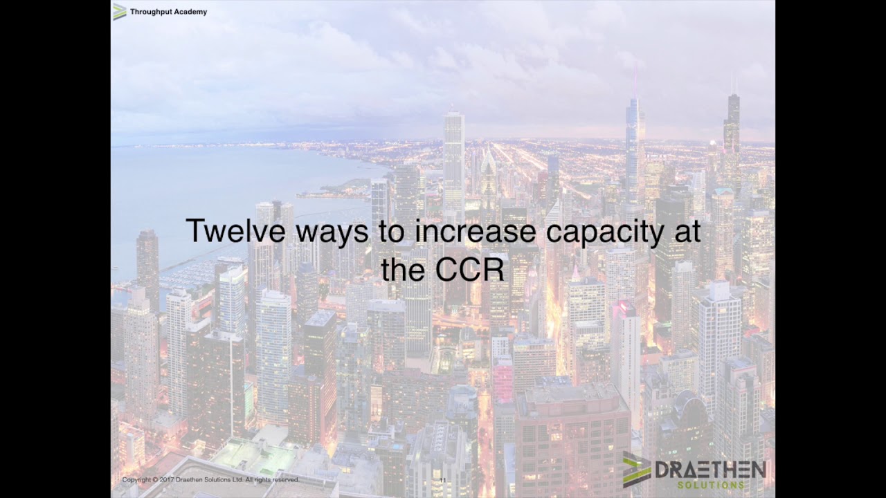 M136 - Dealing with a Capacity Constrained Resource