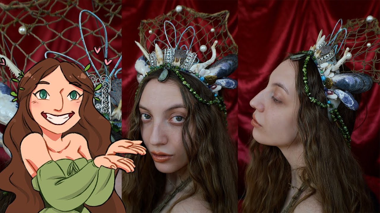 Making my mermaid crown! | DIY