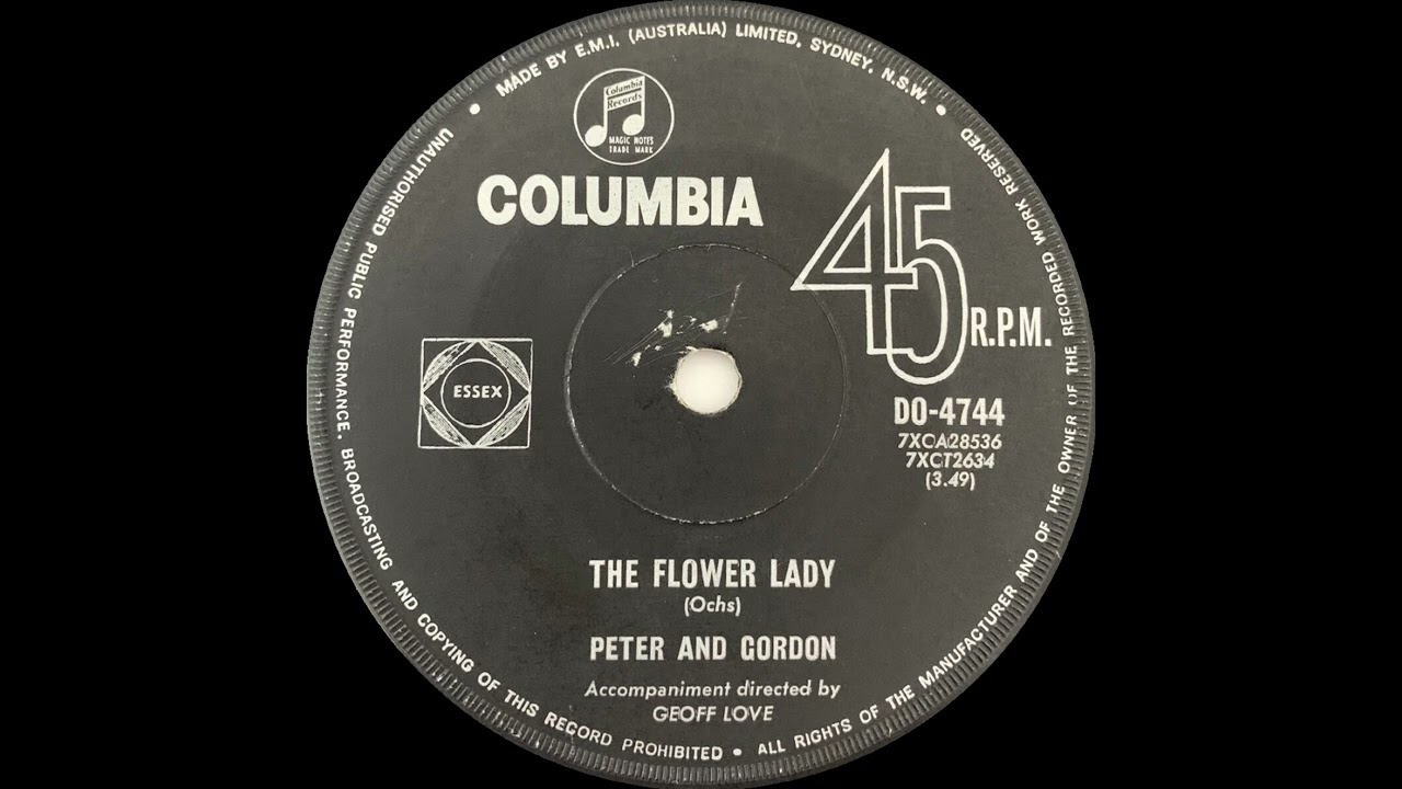1966: Peter and Gordon - The Flower Lady - mono 45