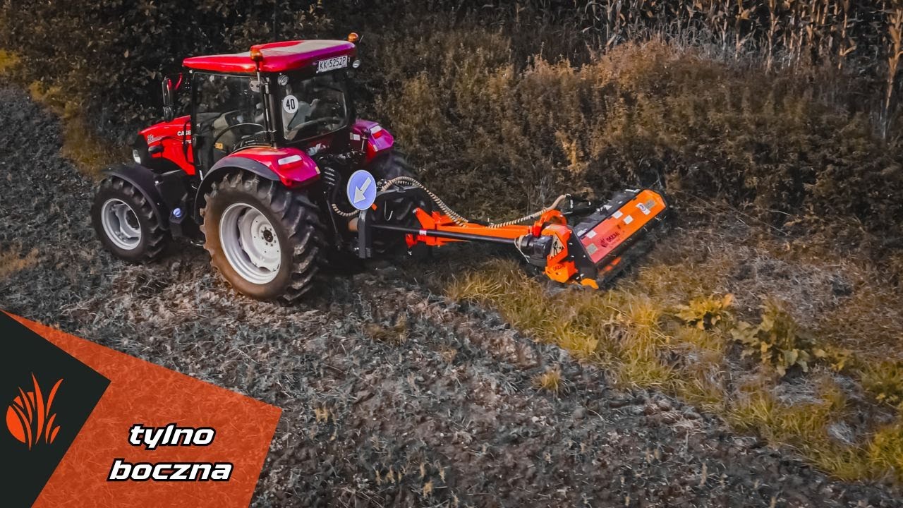 PROFESJONALNA Kosiarka Tylno Boczna ORKAN KTBC/Z 160 w G.R. KUBAS ! BIJAKOWA ! do poboczy i row&oacute;w.
