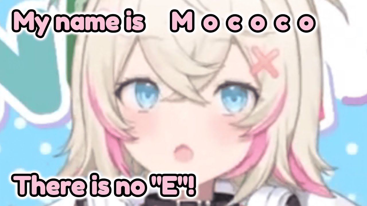 Ona nie jest Mococo... Ona jest Mococo! [hololive / fuwamoco]