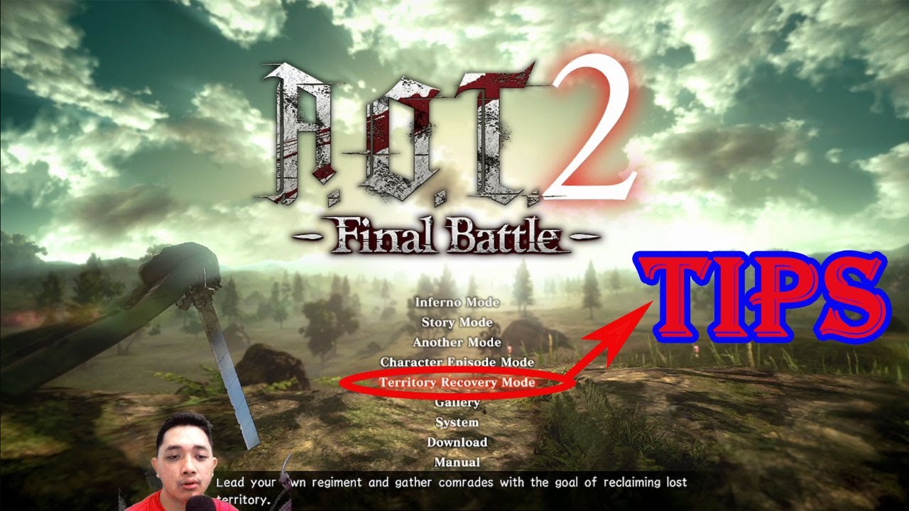 Few Tips from Me to Play Territory Recovery Mode - AOT 2 Final Battle