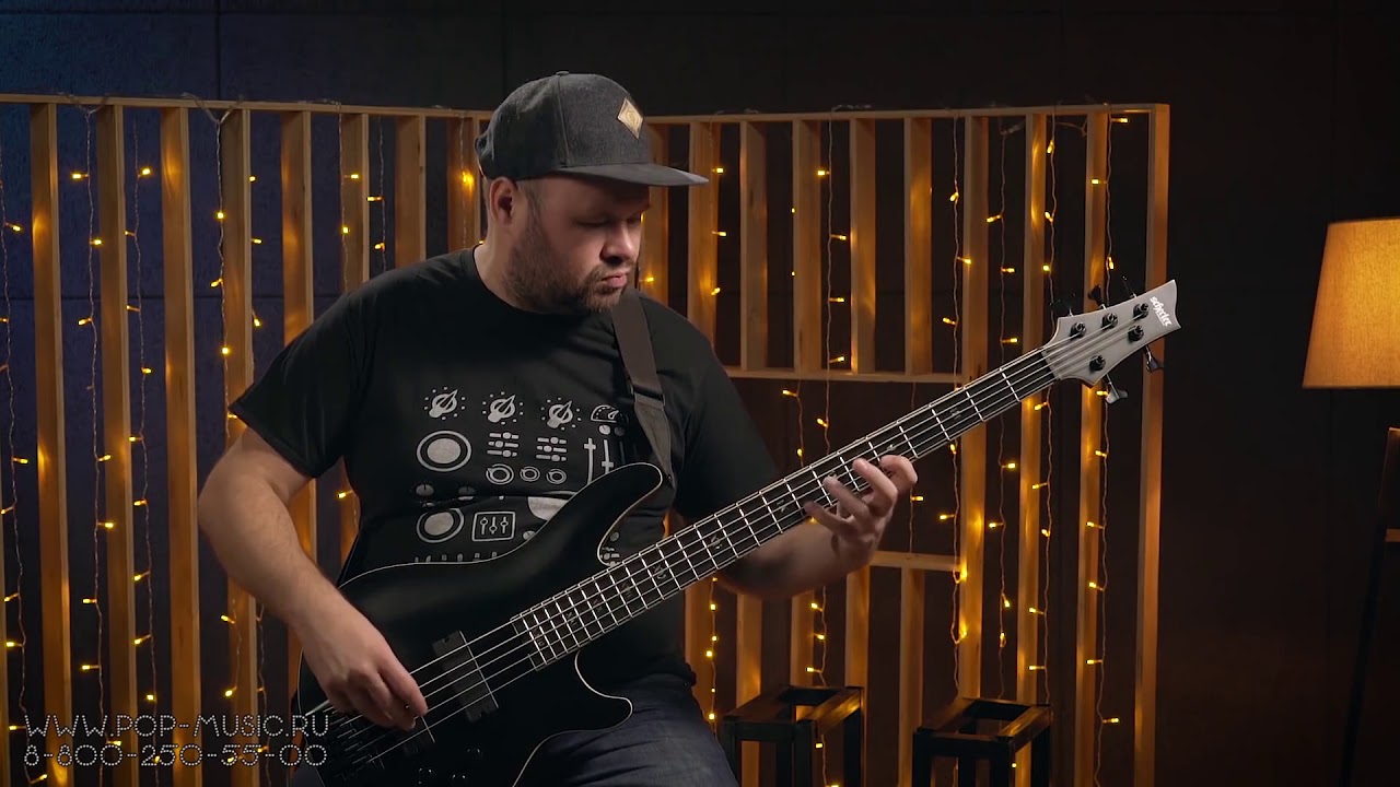 Пятиструнный бас SCHECTER SLS ELITE 5 EVIL TWIN