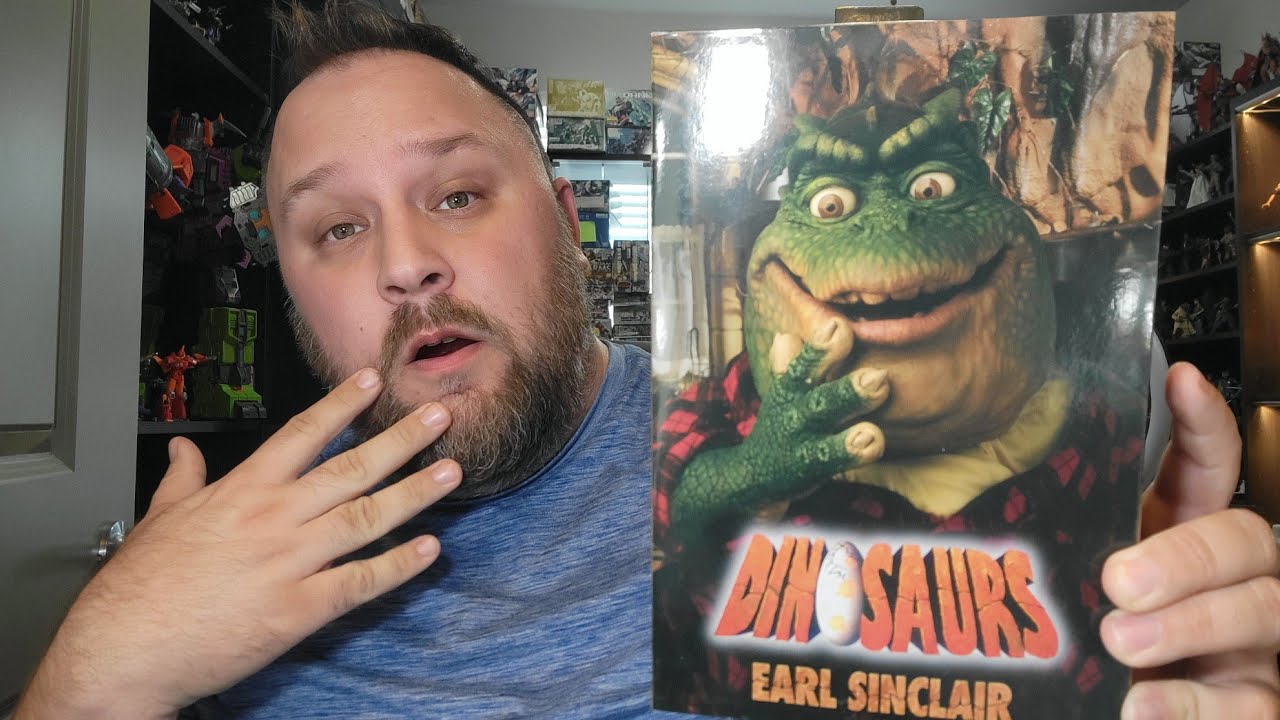 OUT DA BOX: NECA DINOSAURS EARL SINCLAIR