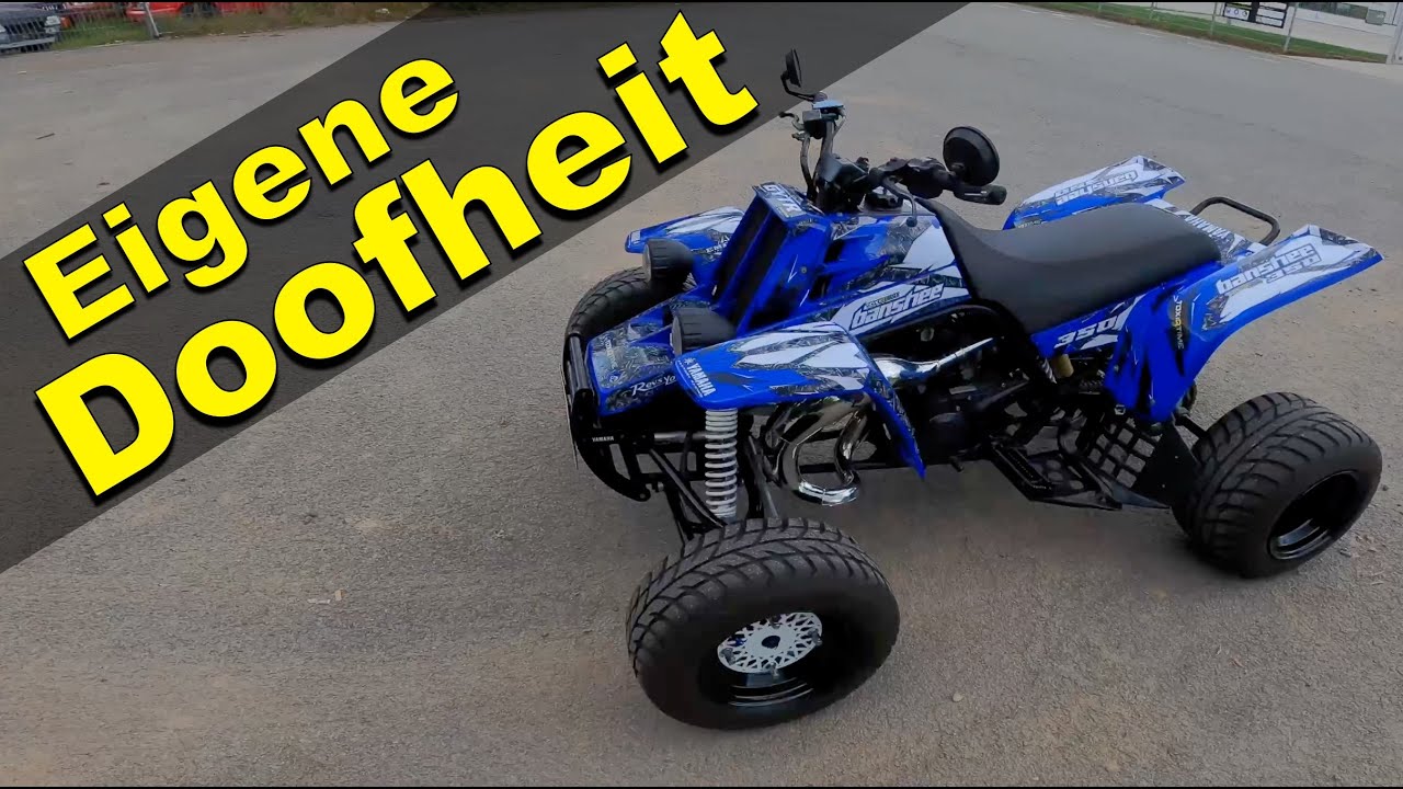 Banshee kaputt / Eigene Doofheit / QUAD-VLOG TOXIQTIME 4K