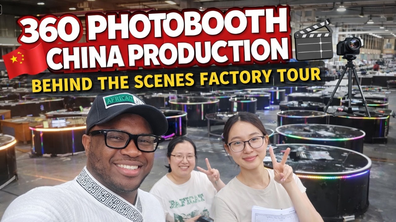 Фотобудка 360&deg; производства Китая 🇨🇳🎥 | Экскурсия по фабрике за кулисами