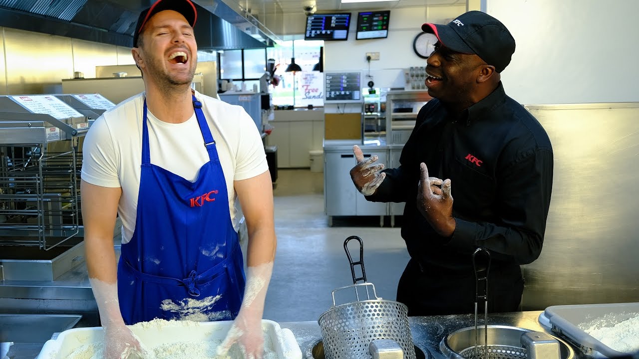 KFC Open Kitchen - Let the Paddy, see the chicken...