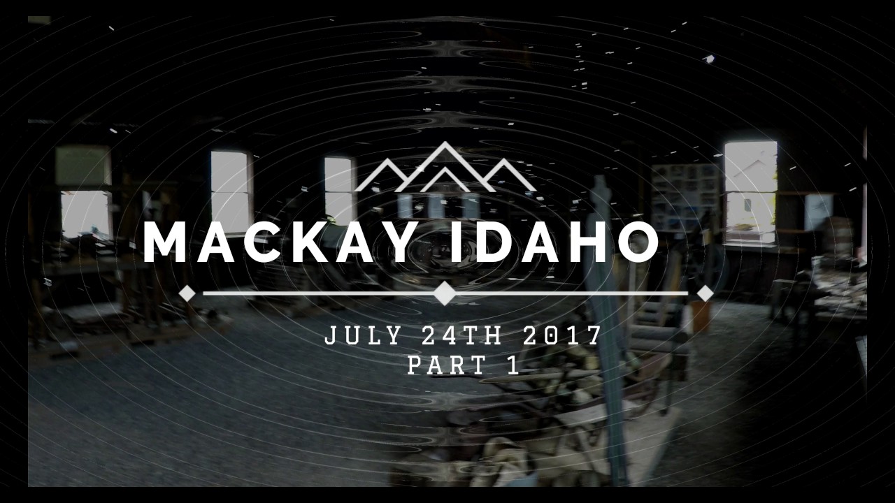 Mackay Mine Hill Trail UTV ride July 24th 2017 4K  (Part 1)