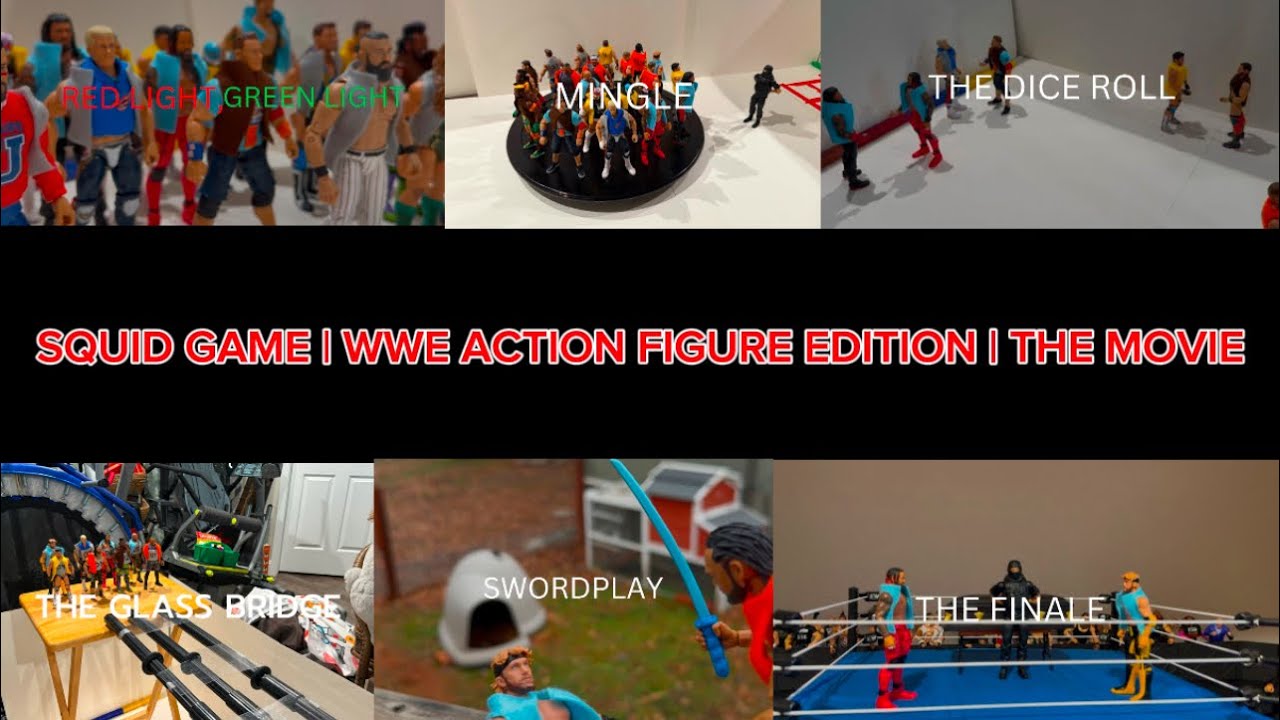 SQUID GAME | WWE ACTION FIGURE EDITION | THE MOVIE
