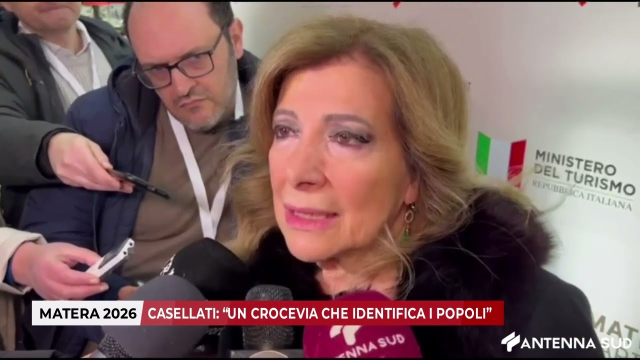 20 MARZO 2026 - MATERA 2026: CASELLATI: 