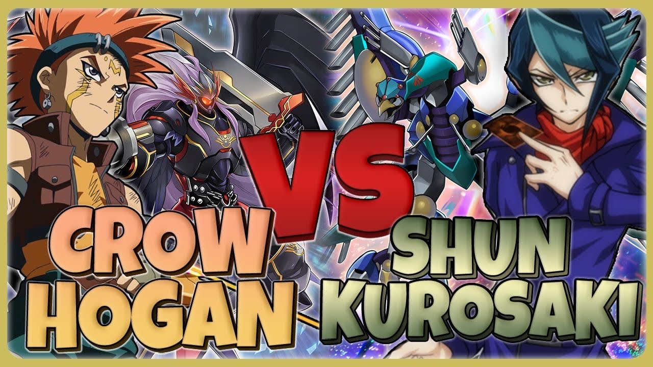 CROW HOGAN VS SHUN KUROSAKI - BLACKWINGS VS RAIDRAPTORS - LIVE ANIME DUEL