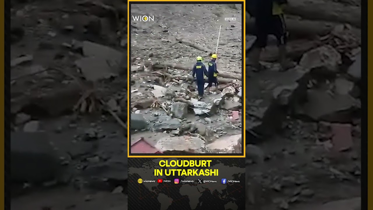 Uttarakhand: Nine Labourers Missing After Cloudburst In Uttarkashi | WION Shorts