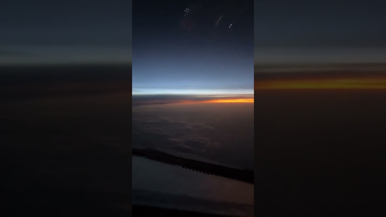 Sunrise view from A320 Cockpit #aviation #pilotlife #airbus