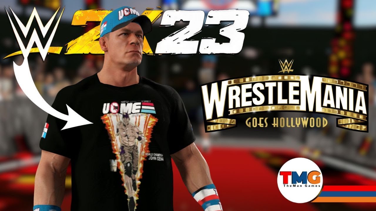 WWE 2K23 : How To Create John Cena WrestleMania 39 Attire!