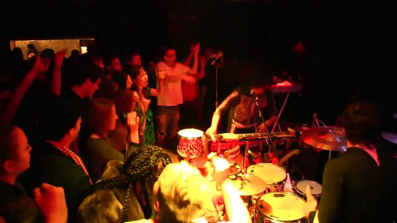 Man Man 1/17/14 Louisville, KY @ Zanzabar - Zebra - Loot My Body - Mister Jung Stuffed