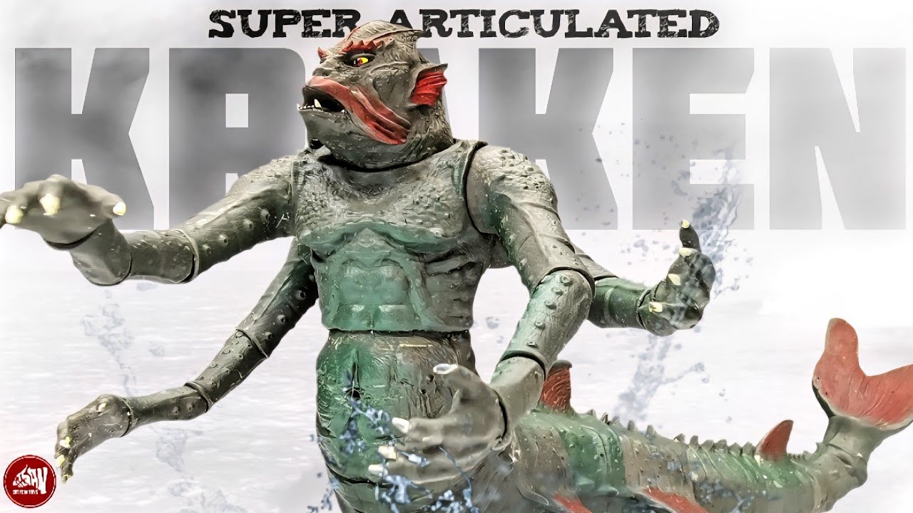 Super Articulated KRAKEN!!! Ricsan Custom Toys Clash of the Titans Kraken Review!!! Ray Harryhausen!