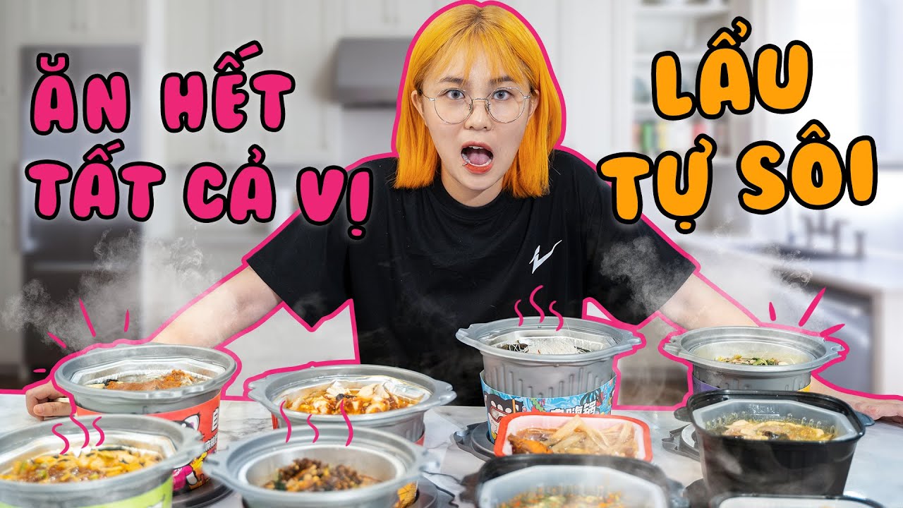 Misthy chi 1 triệu 6 đ&atilde;i tiệc 11 vị lẩu tự s&ocirc;i to&agrave;n c&ocirc;ng ty || FOOD CHALLENGE