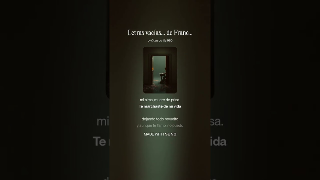 Letras vacías...    de Francisco Carrillo