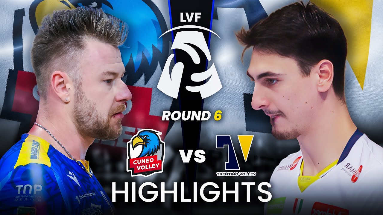Cuneo vs Trentino | Highlights | Italian Volleyball League 2025