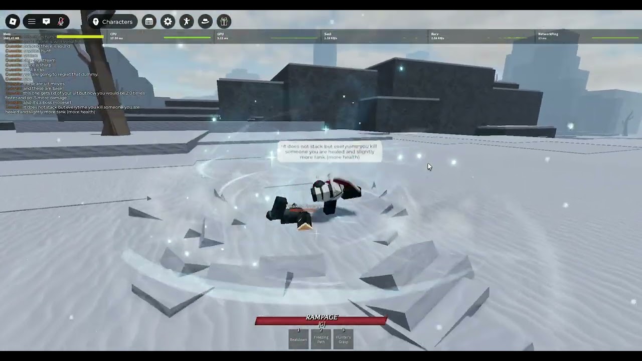 ice masquerader char moveset