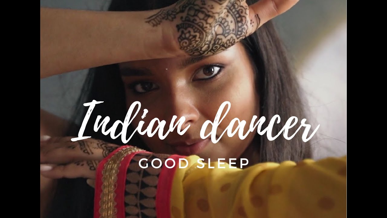 INDIAN DANCER | Calming dance | Beautiful mountain views | Dancer views | Yoga | Massage | 6 min
