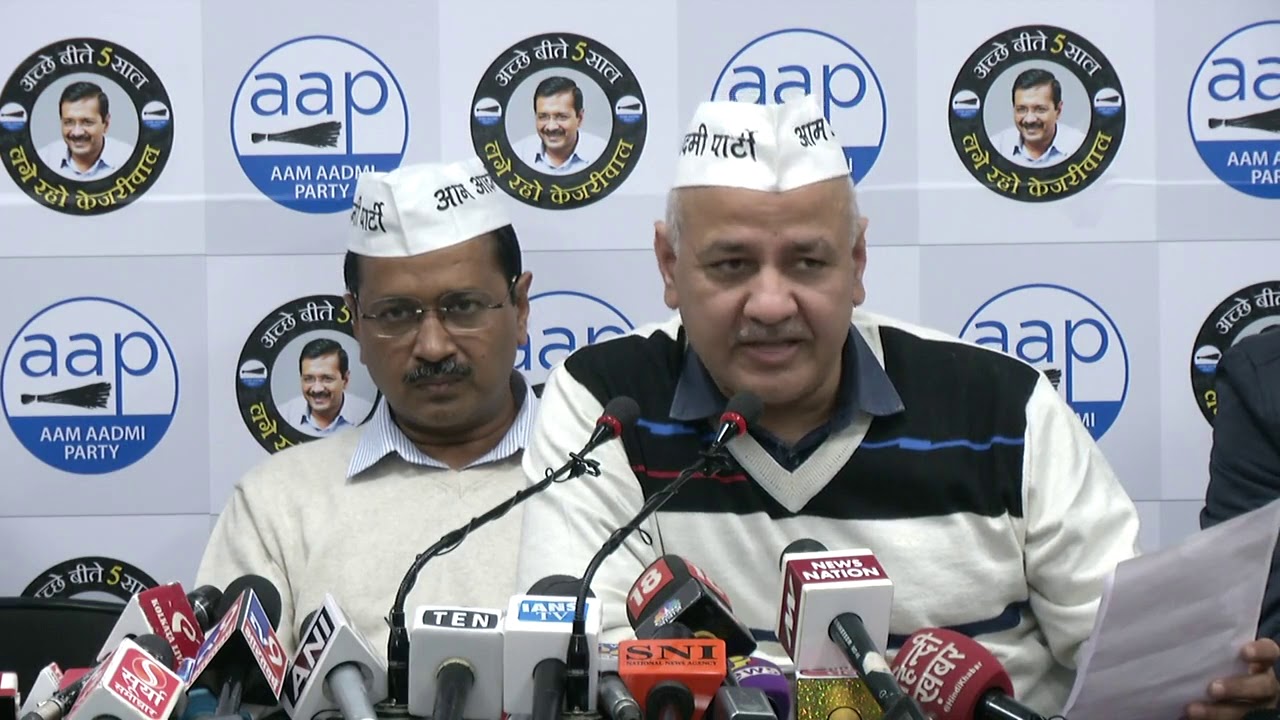 #Live | #AAP National Convenor Arvind Kejriwal's press conference