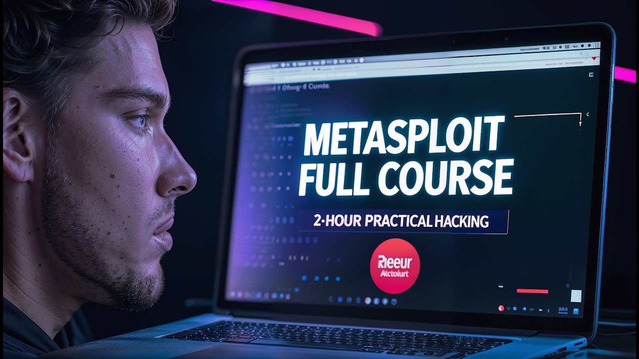 Metasploit Full Course (2 Hrs) – Complete Practical Ethical Hacking & Machine Exploitation Tutorial