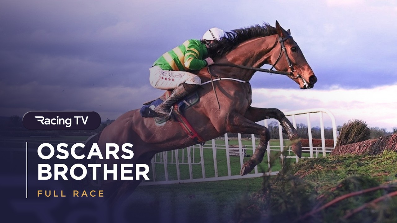 Oscars Brother continues fairy tale for two-horse trainer | Ten Up Novice Chase | Full Replay