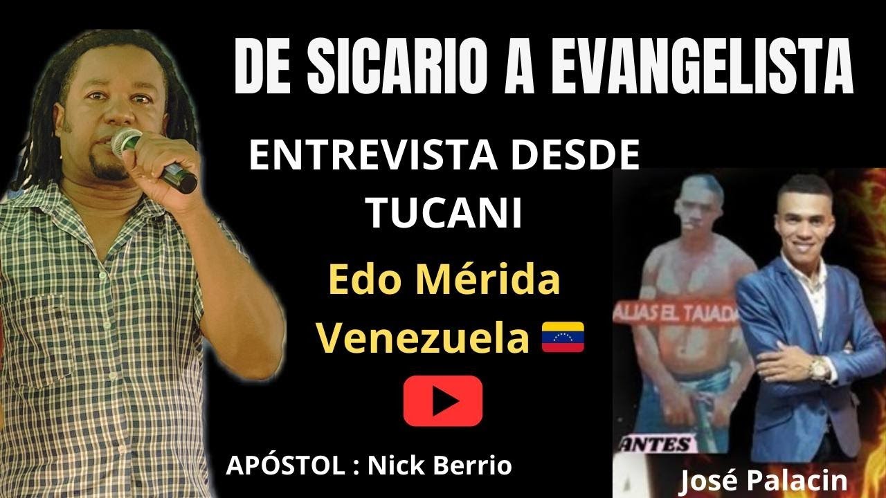 Testimonio del pastor Jose Palacín de Sicario a Evangelista con el Apóstol Nick Berrio .