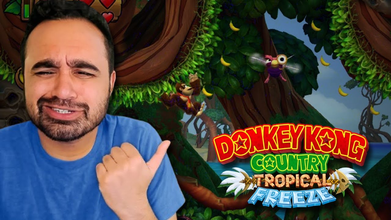 Squeex Tries Donkey Kong!