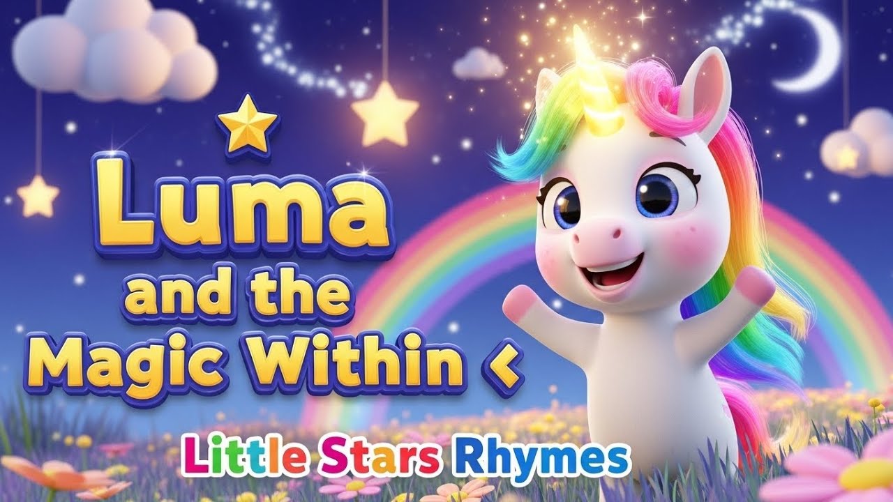 Luma and the Magic Within | @LittleStarRhymes375 & unicorn Kids Nursery Rhymes