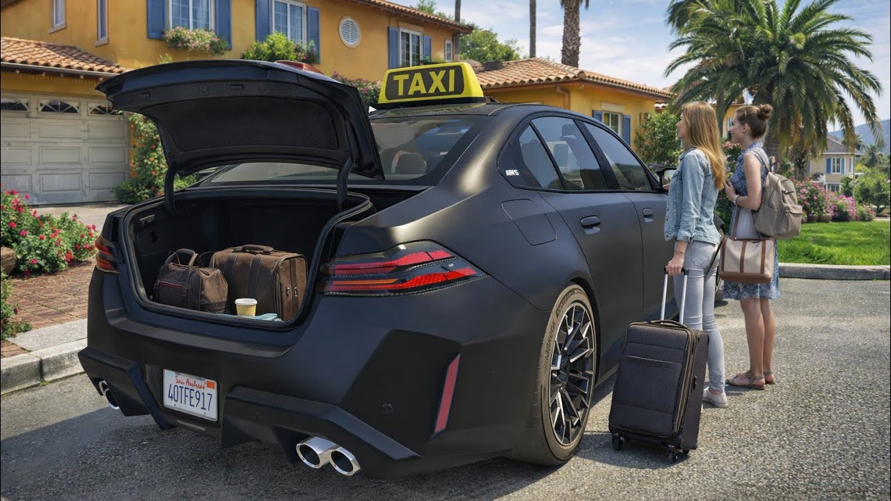 Luxury BMW Taxi Service in GTA 5 😍 | Real Life Taxi Driver Experience