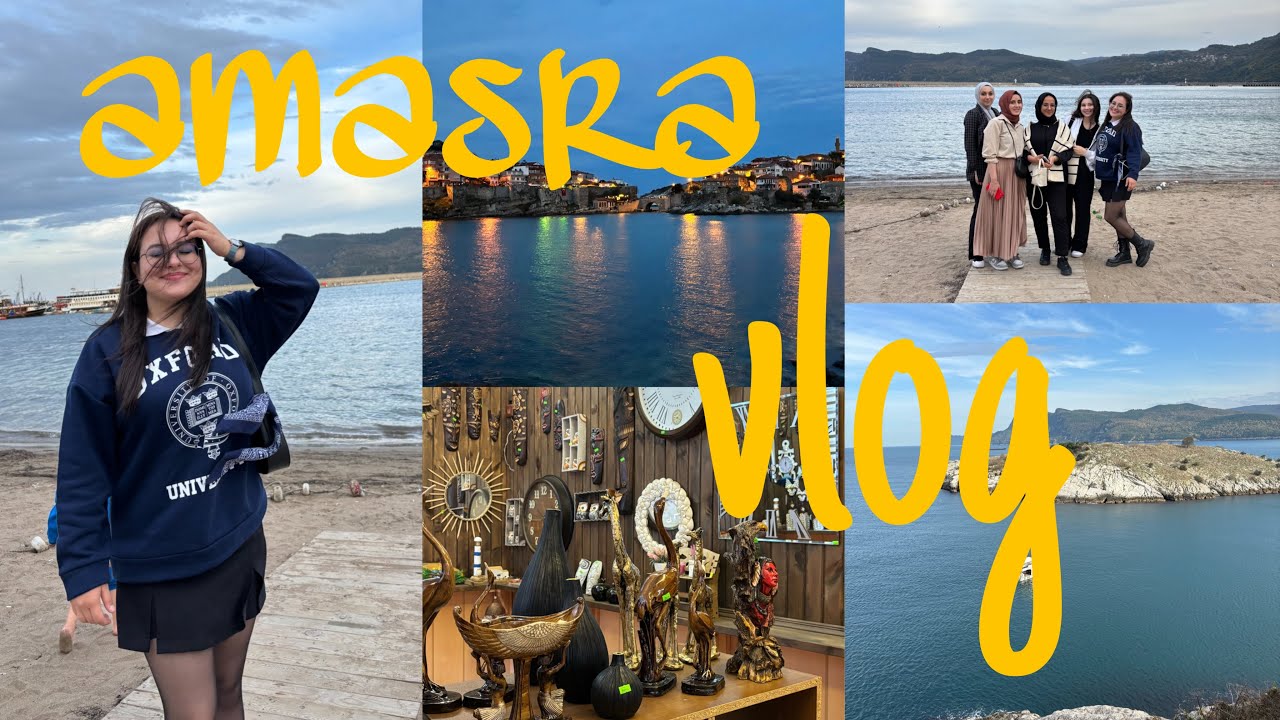 amasra vlog | 🫶🏻👭🏻🌊🐟☁️✨