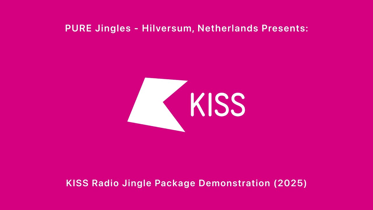 PURE Jingles - KISS Radio Jingle Package Demonstration (2025)
